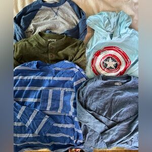 Boys 5T Long Sleeve Bundle Captain America